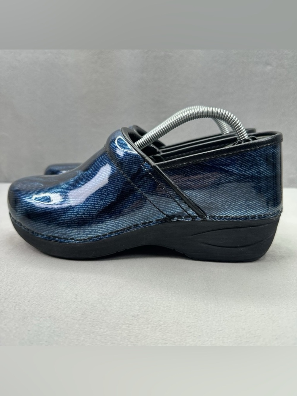 Womens EU 40-9.5, Dansko XP 2.0 Clog Metallic Blue